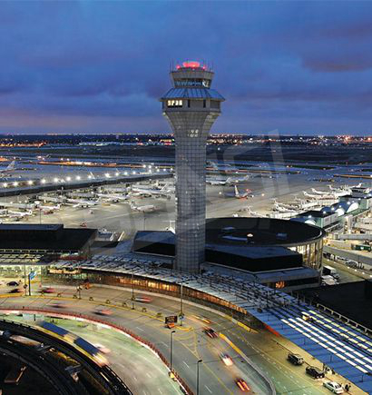 芝加哥奧黑爾國際機(jī)場LED路燈