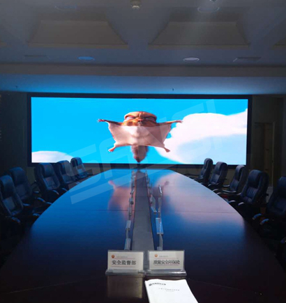 中國(guó)石油慶陽(yáng)石化室內(nèi)全彩屏