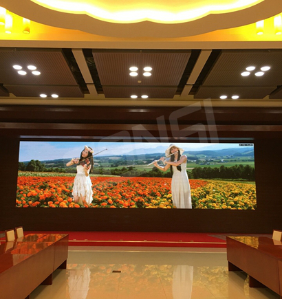 北京國防大學室內(nèi)全彩屏