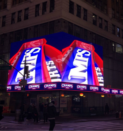 紐約時(shí)代廣場Broadway 1441號戶外全彩屏