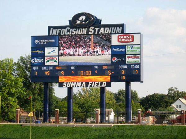 美國InfoCision體育場室內(nèi)全彩led顯示屏