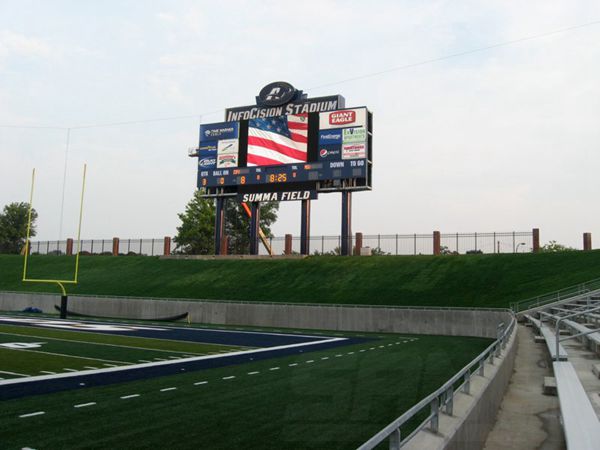 美國InfoCision體育場室內(nèi)led全彩顯示屏