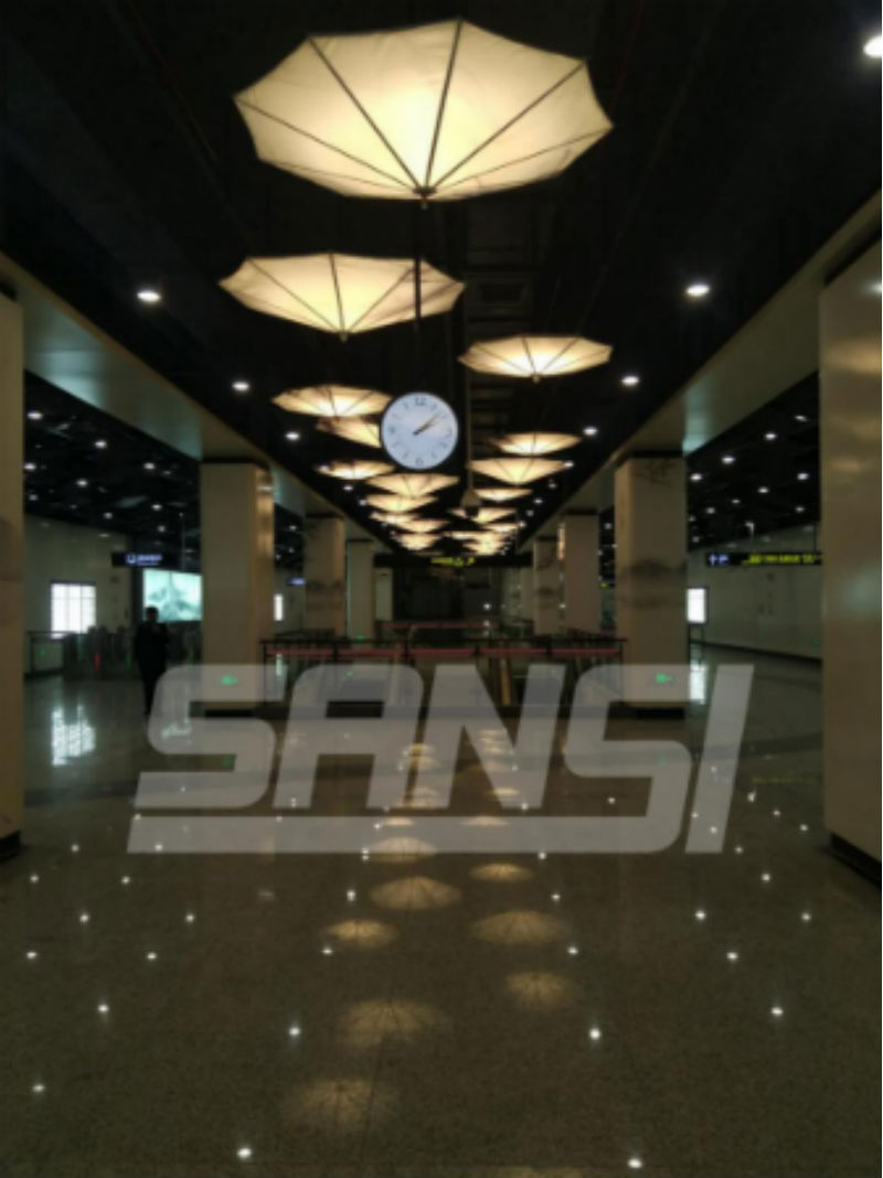 三思上海地鐵十三號(hào)線照明項(xiàng)目