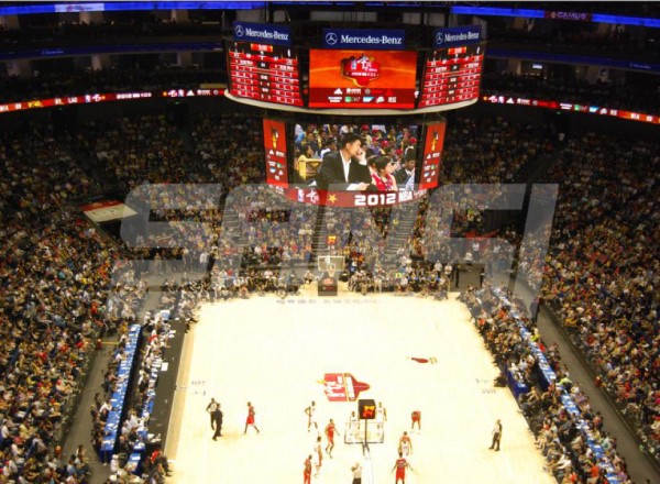 體育賽事新體驗,4K直播大屏,觀眾歡呼聲不斷