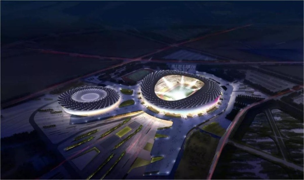 青島市民健身中心場(chǎng)館:圖片來(lái)源網(wǎng)絡(luò)