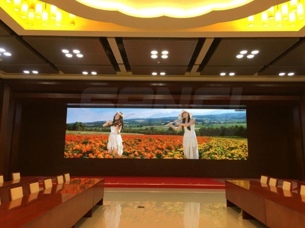 北京 國(guó)防大學(xué)綜合辦公樓多功能廳P1.6（上海三思承建）