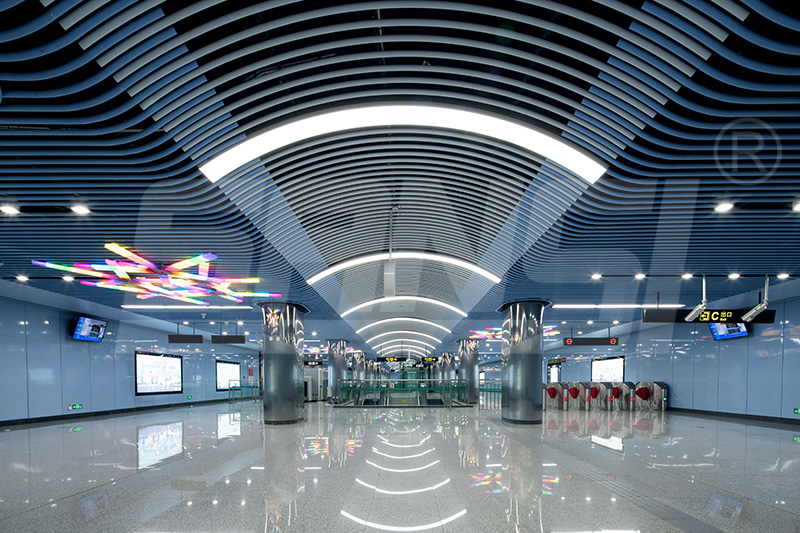 先進技術應用,地鐵軌道交通照明,提升運行效率,地鐵照明燈,LED燈,上海三思