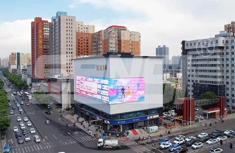 全彩戶(hù)外LED大屏廣告優(yōu)勢(shì)