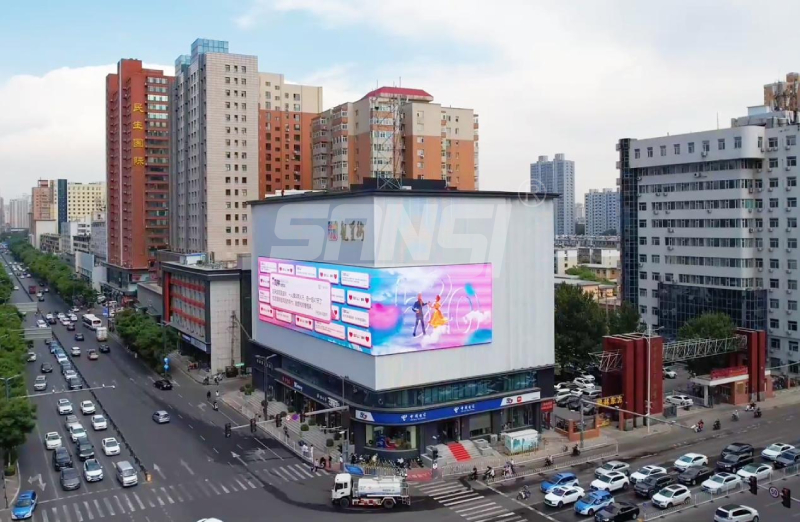 上海三思,戶外LED大屏,科技賦能,城市空間,新體驗(yàn)