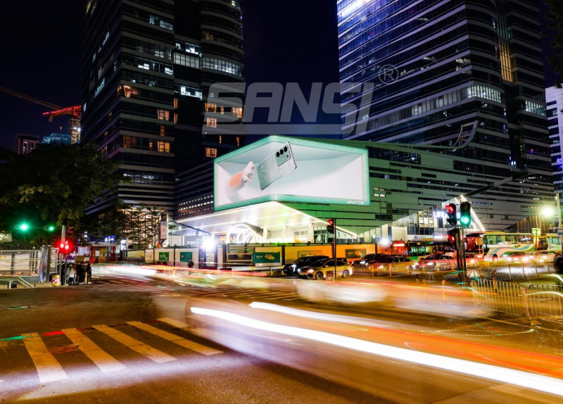 上海三思,戶外LED大屏,科技賦能,城市空間,新體驗(yàn)