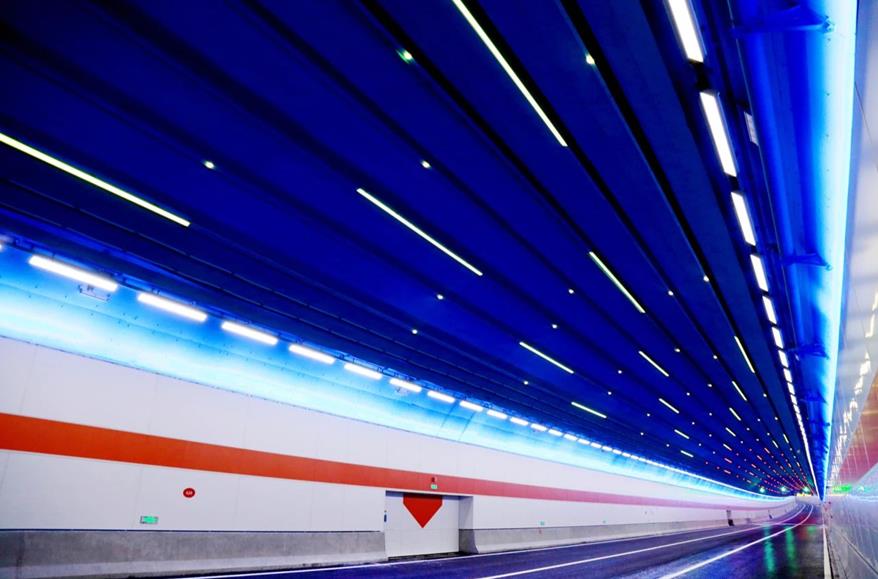 三思,點(diǎn)亮濟(jì)濼路,北延黃河隧道,奏響,安全與美學(xué),新樂(lè)章